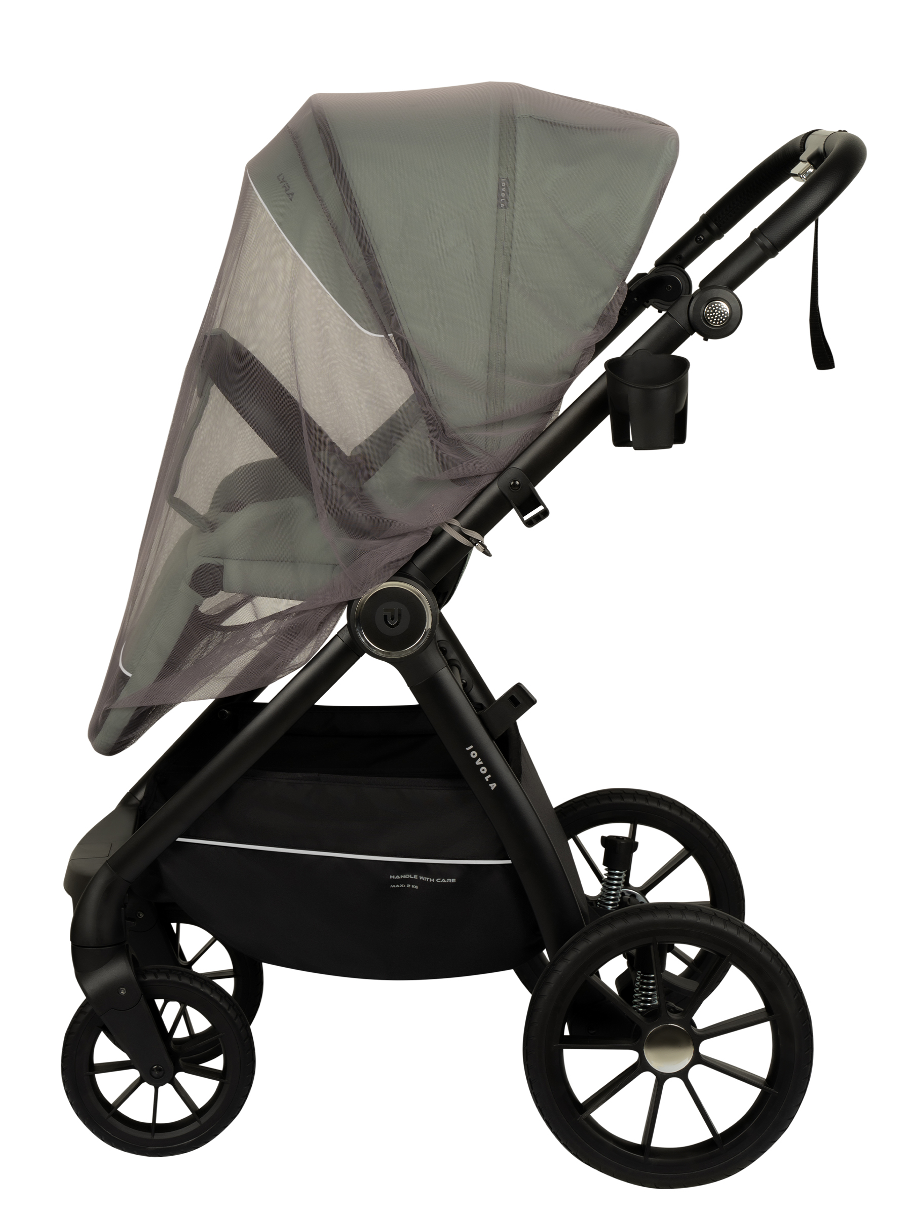Коляска прогулочная JOVOLA LYRA зеленый - фото 25