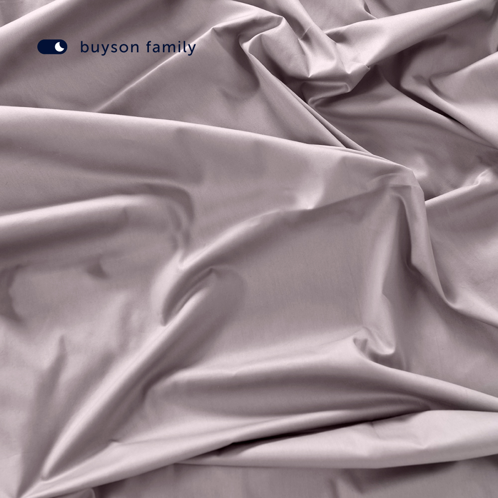 Пододеяльник buyson BuyColor 2 спальный 200х220 см, хлопок (сатин), Песок/Роза - фото 6