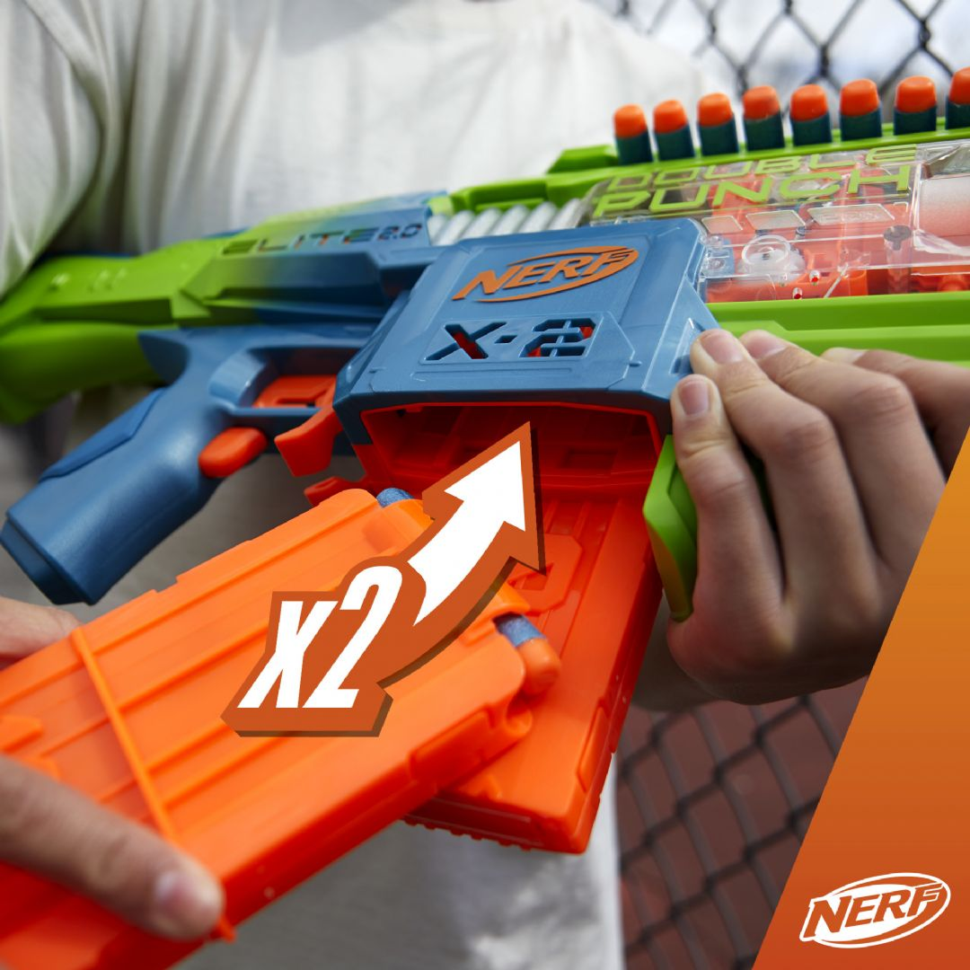 Бластер Nerf Elite Elite 2.0 Double Punch F6363 - фото 4
