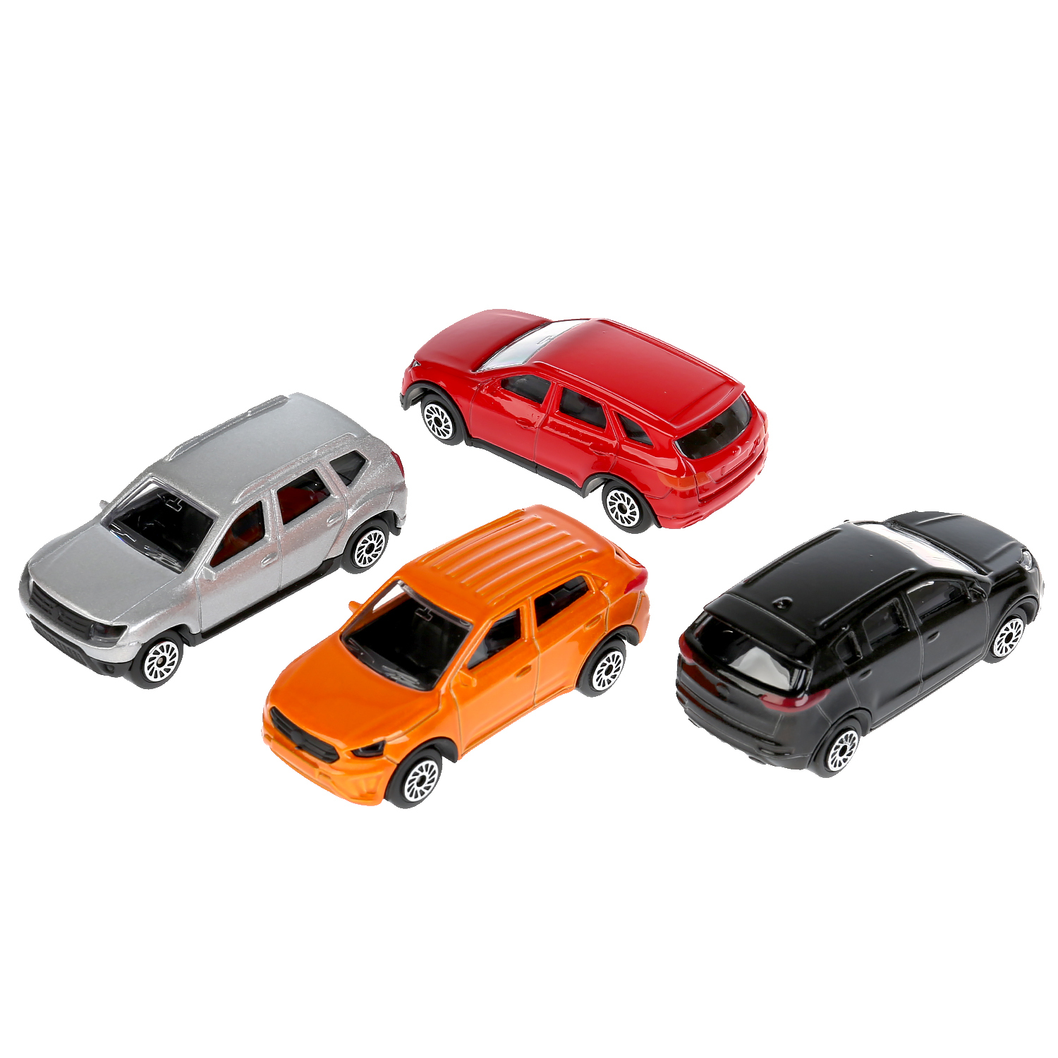 Изображение товара Металлические машинки Технопарк Кроссоверы для детей от 3 лет ассортимент из 4 моделей