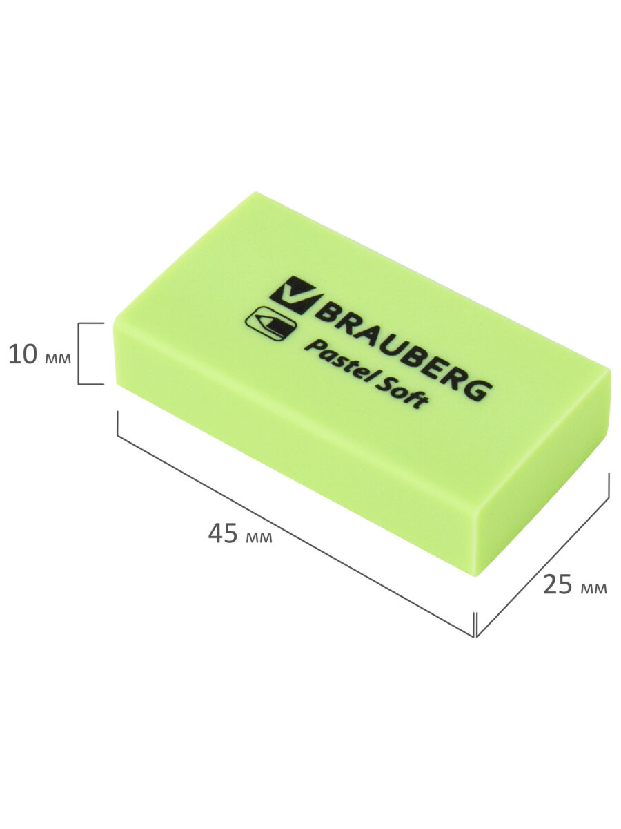 Ластик Brauberg 6 шт. - фото 14
