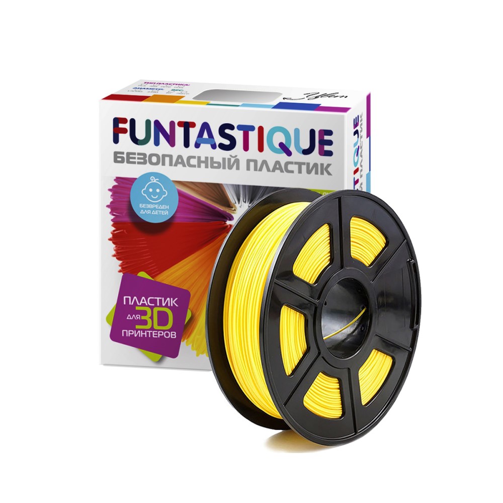 Пластик FUNTASTIQUE Желтый - фото 1