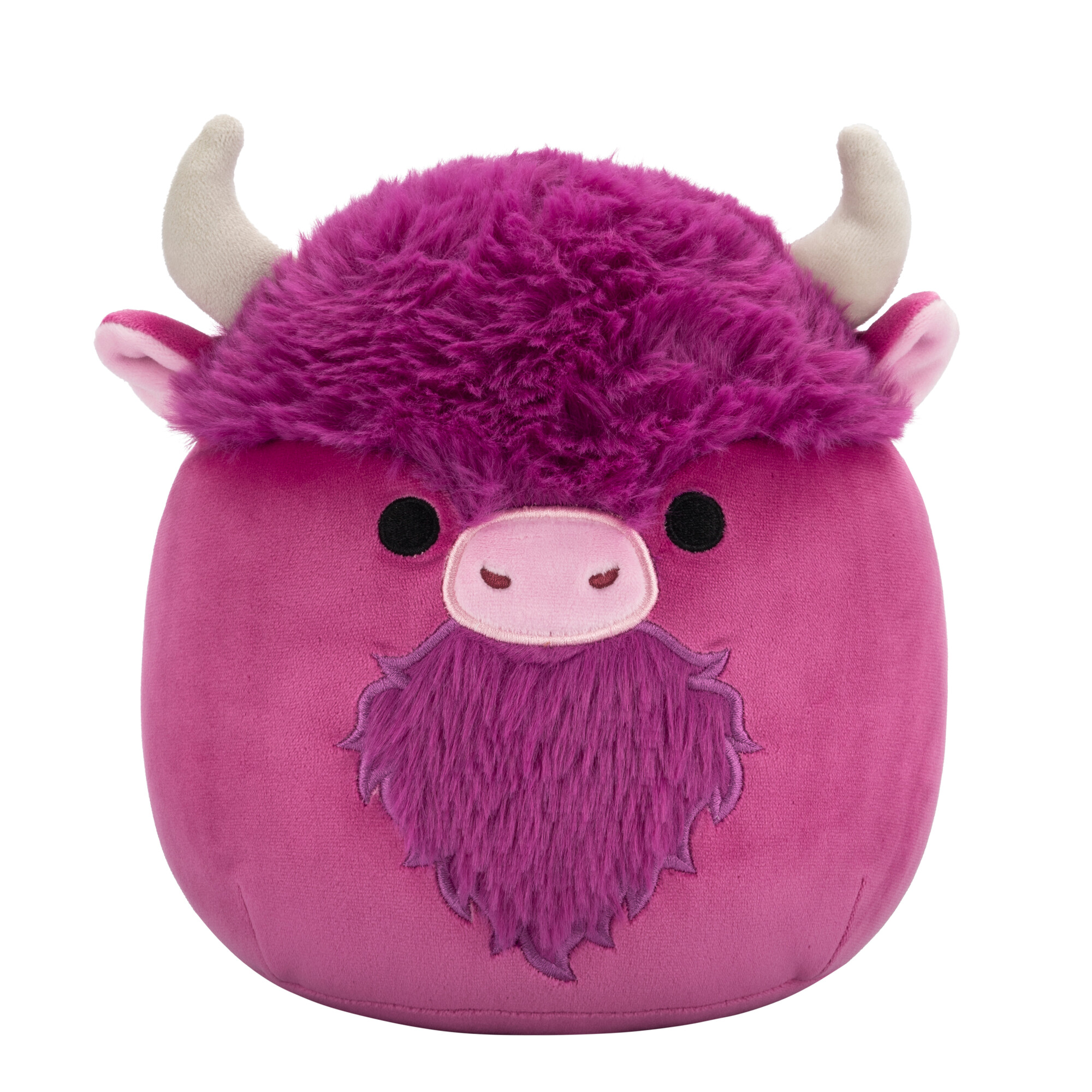 Игрушка мягкая Squishmallows Сливовый бизон - фото 7