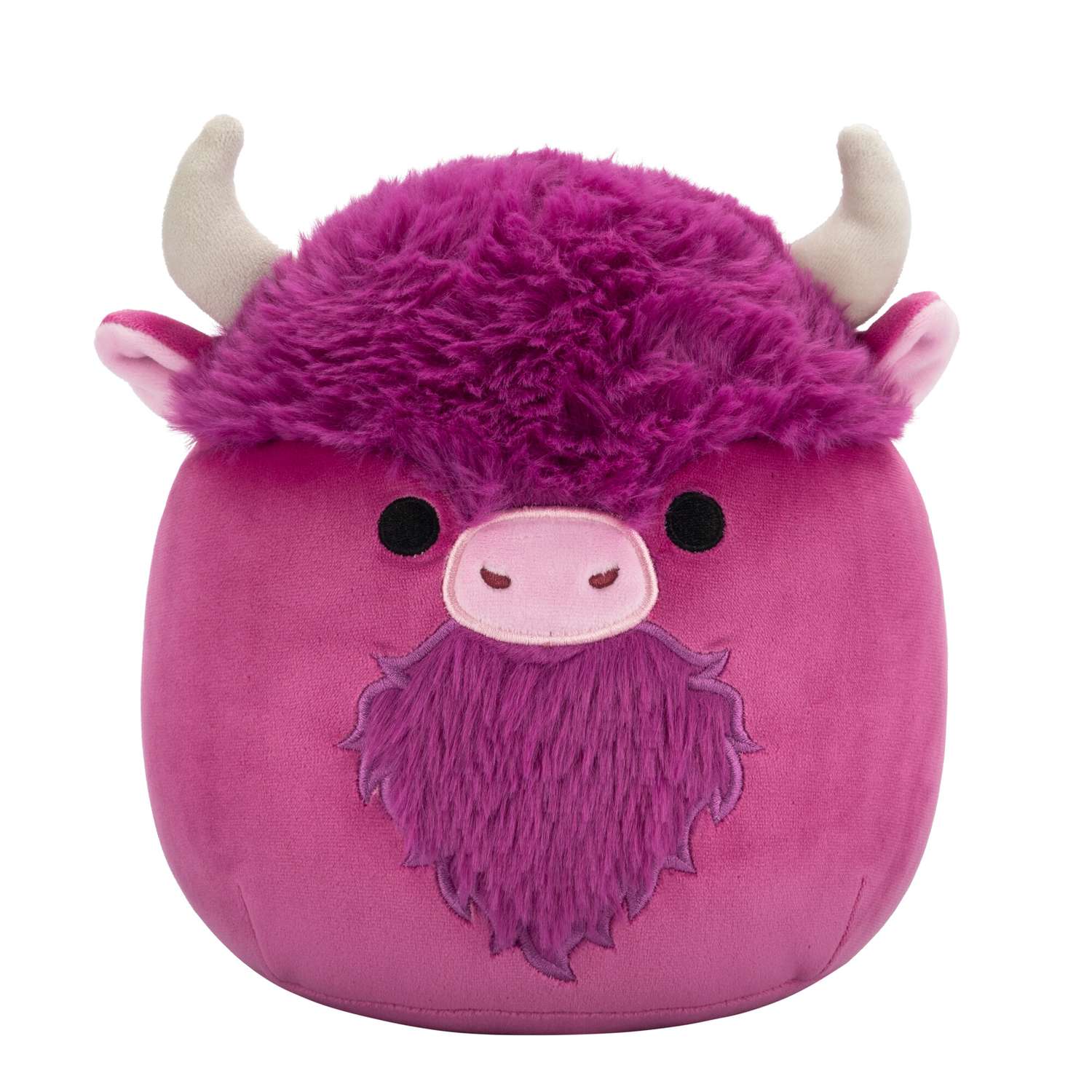 Мягкая игрушка Squishmallows бизон Сливовый 19 см - фото 7