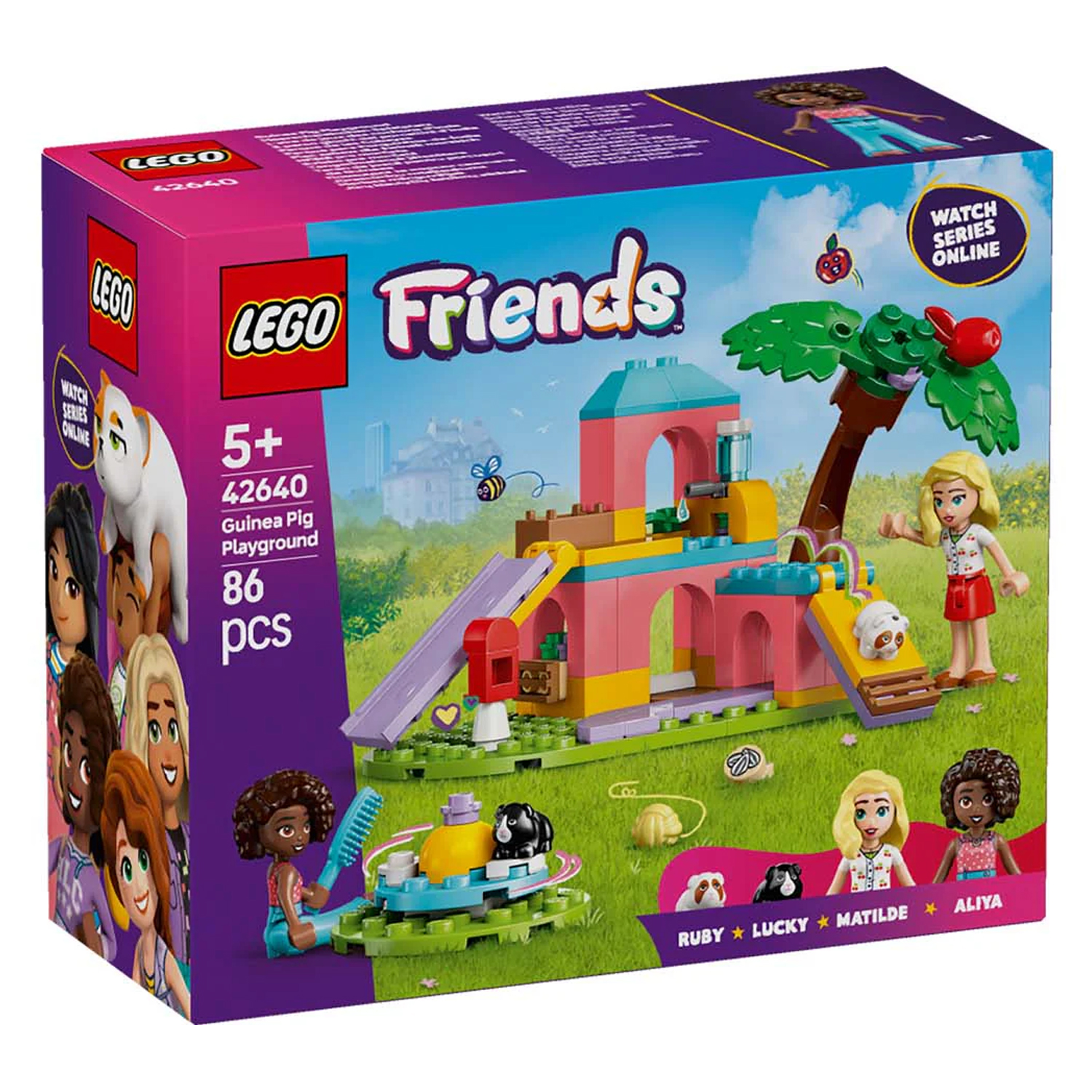 Конструктор LEGO Friends Игровая морских свинок 86 дет. - фото 11