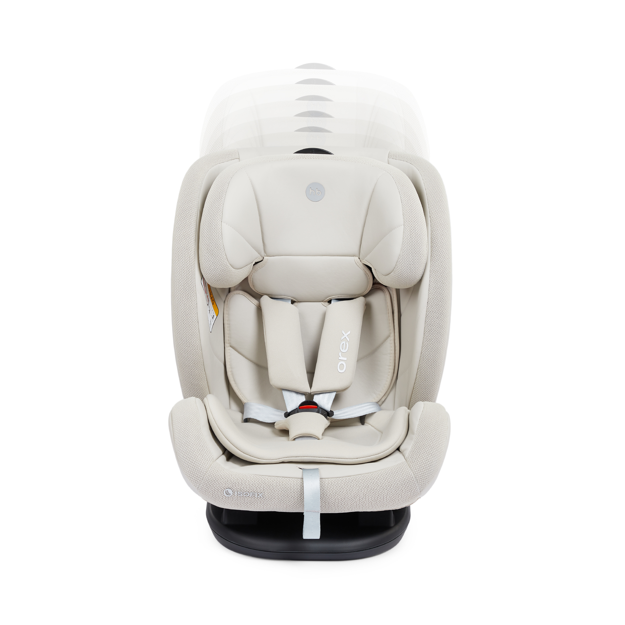 Автокресло Happy Baby Orex Isofix 0+/1/2/3 (0-36 кг) - фото 4