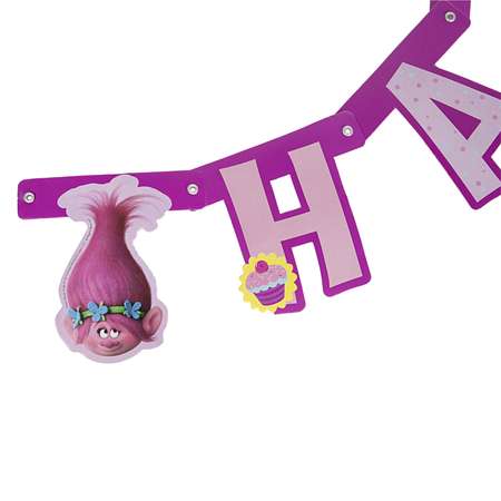 Гирлянды Trolls Happy Birthday