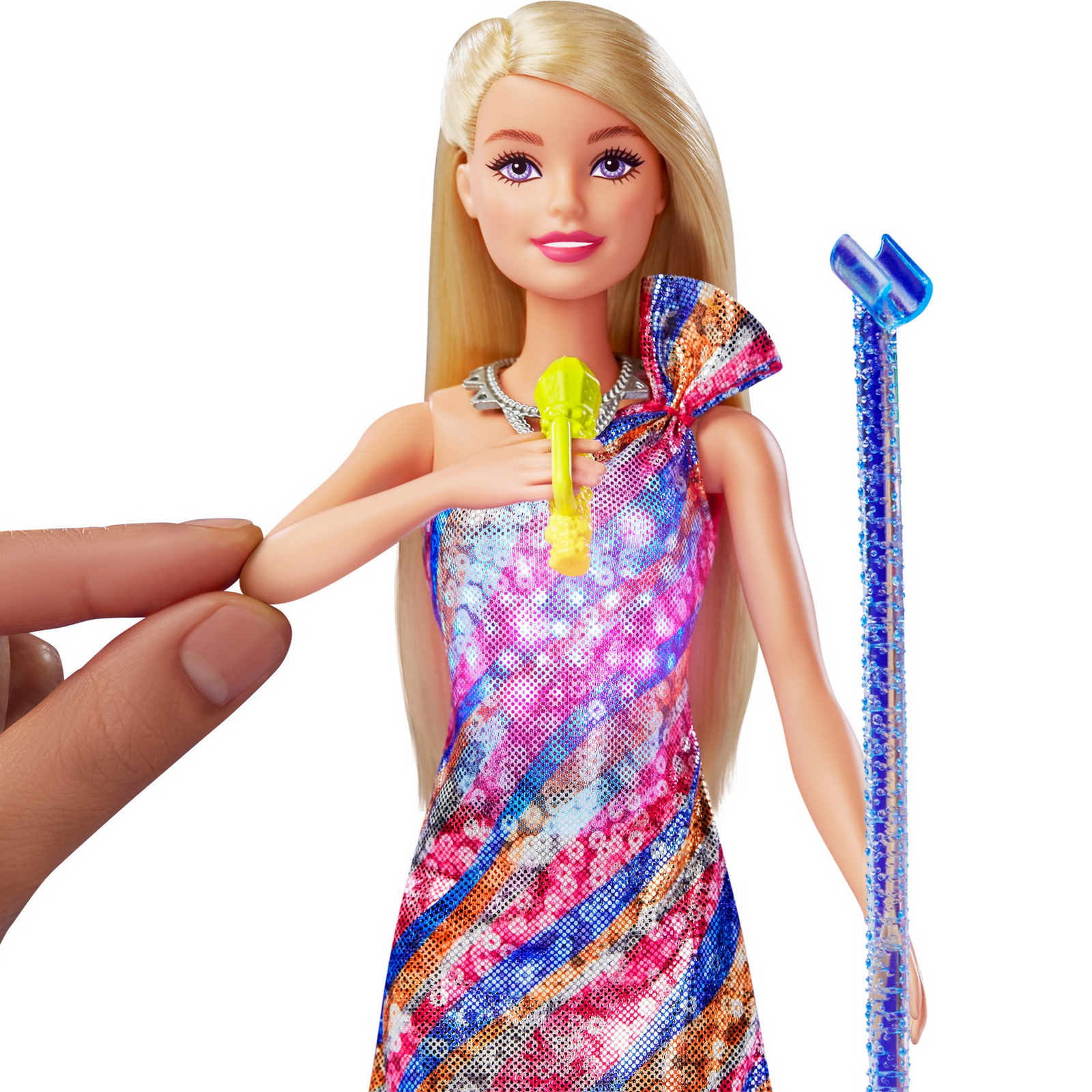 Кукла модельная Barbie Певица Малибу GYJ21 - фото 9