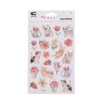 Наклейки Attivio Котики и цветы