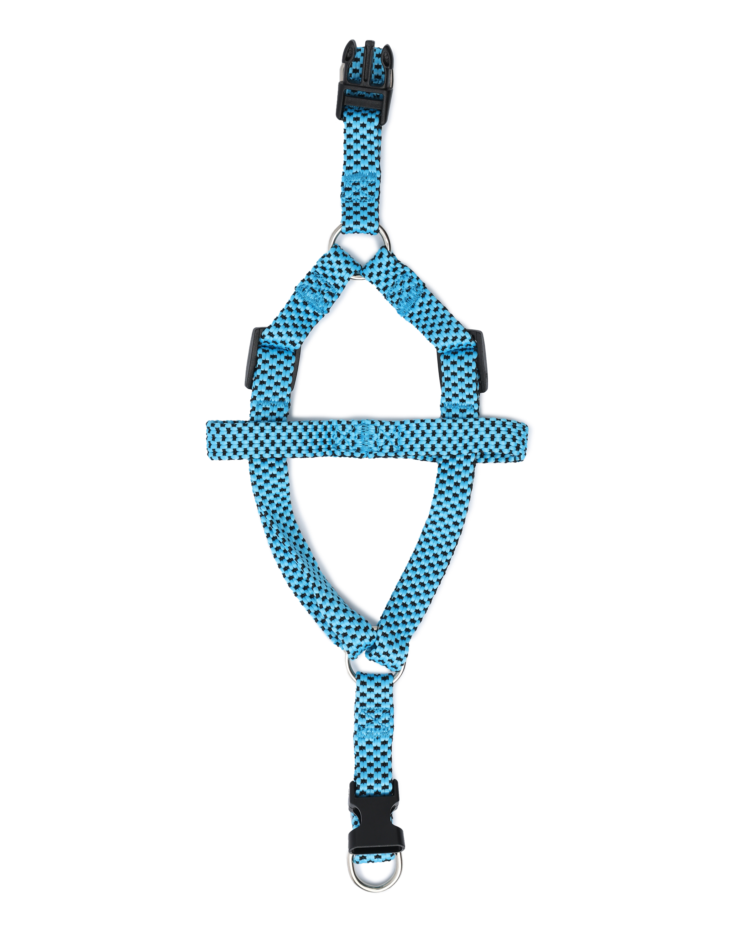 Шлейка для собак мелких пород Barbaks голубая с вкраплениями полиэстер S (1.5*25-40см) - фото 2