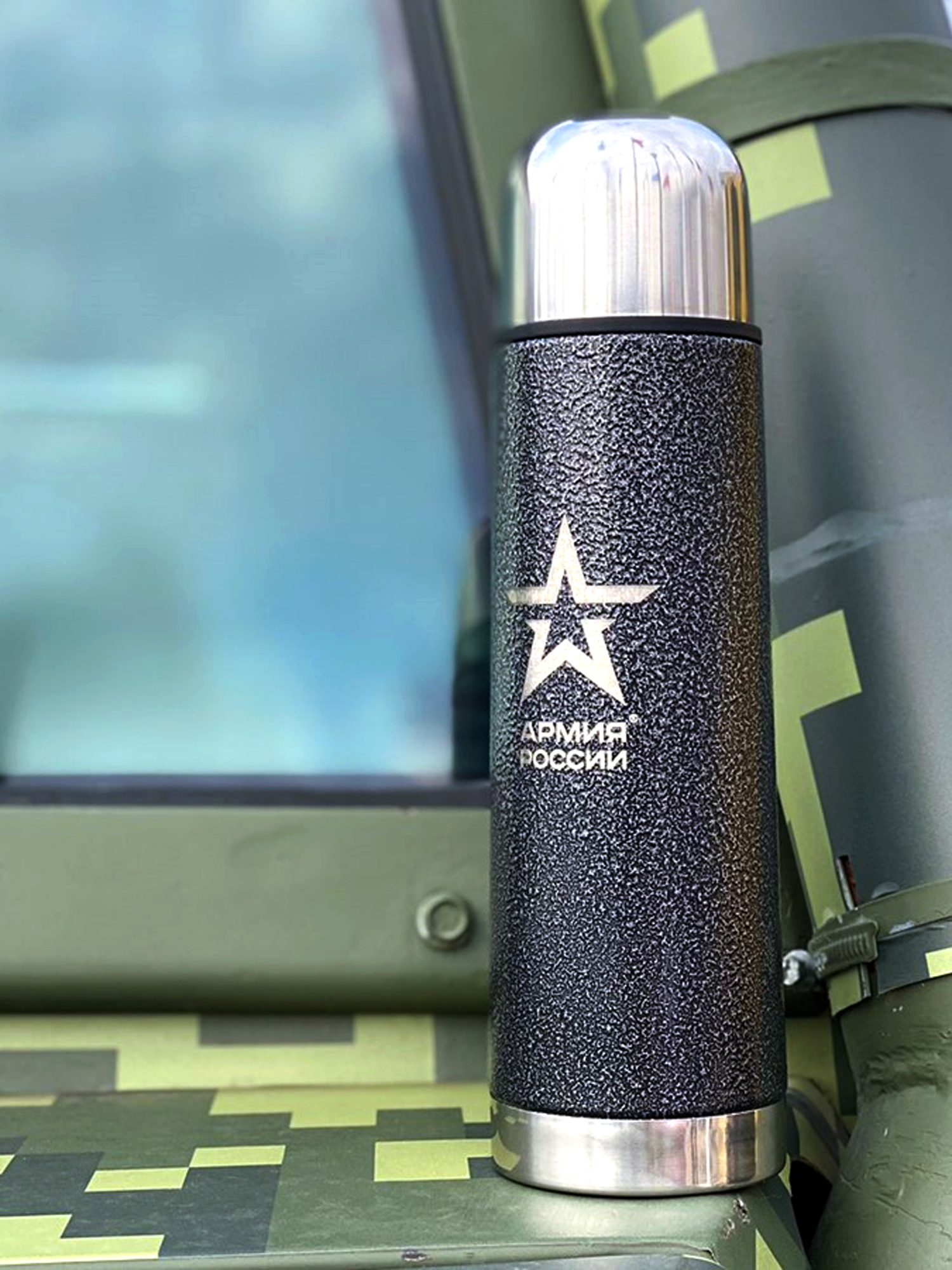 Термос THERMOS Армия России Гильза 0.5 л - фото 8