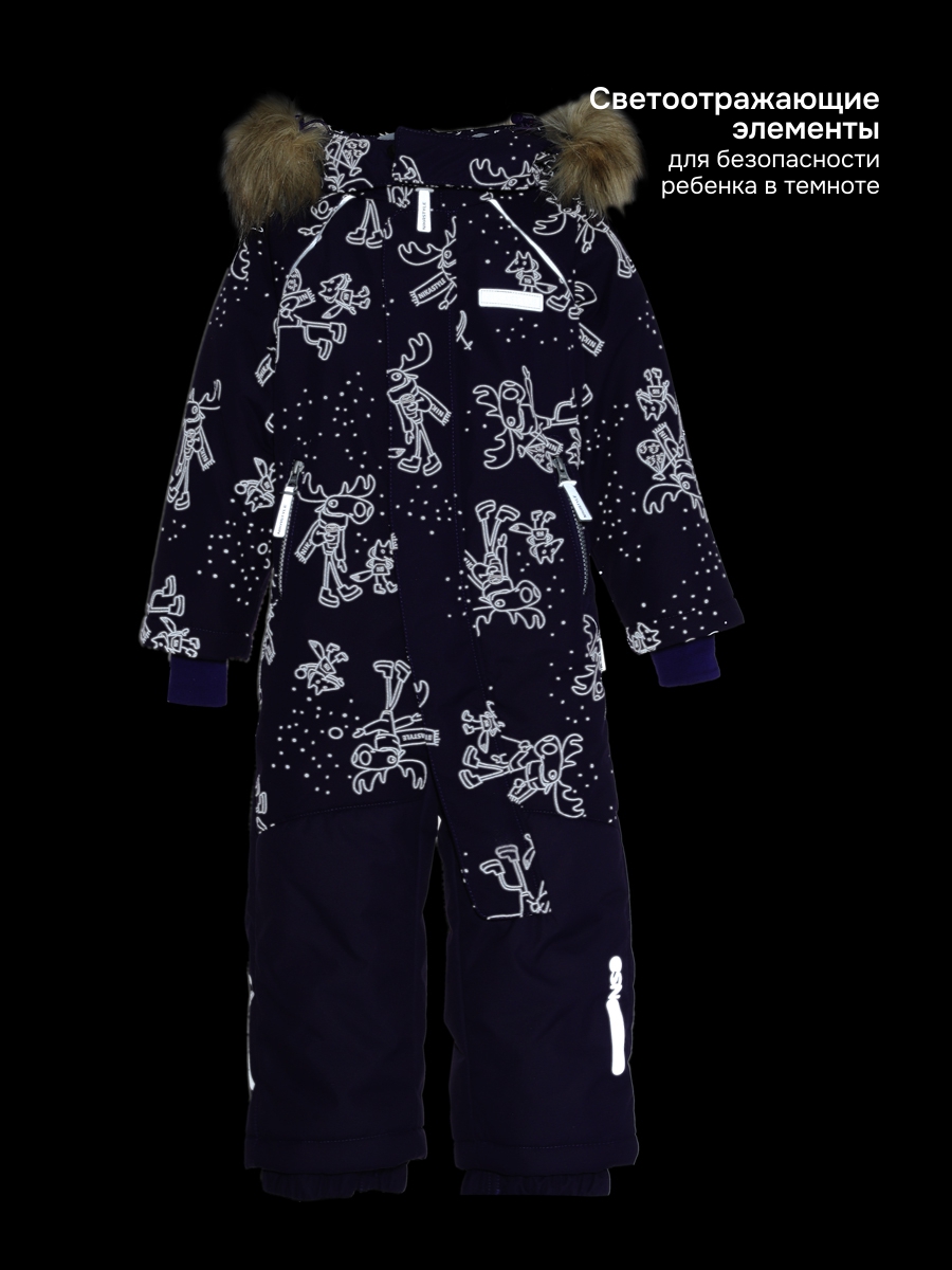 Комбинезон NIKASTYLE 8з0425 фиолет - фото 15