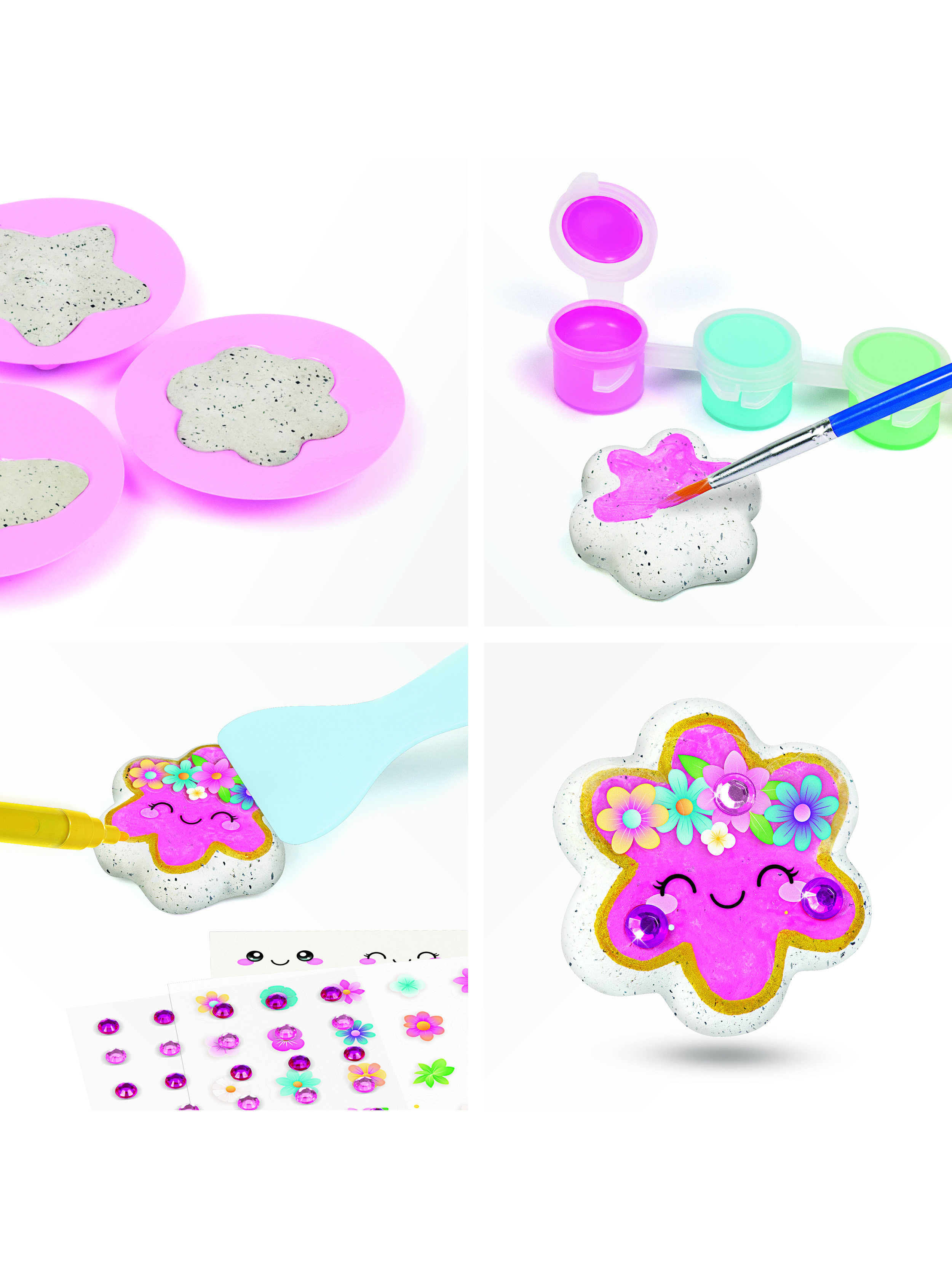 Набор для творчества Make it Real полимерная глина Светящийся сад - фото 3