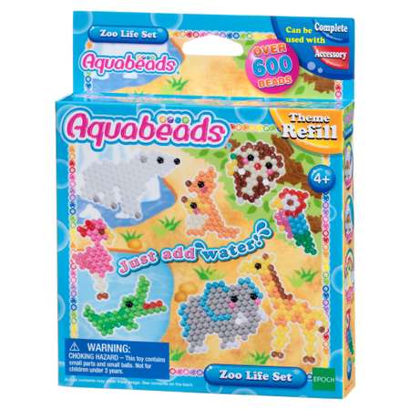 Аквамозаика Aquabeads Зверюшки в зоопарке