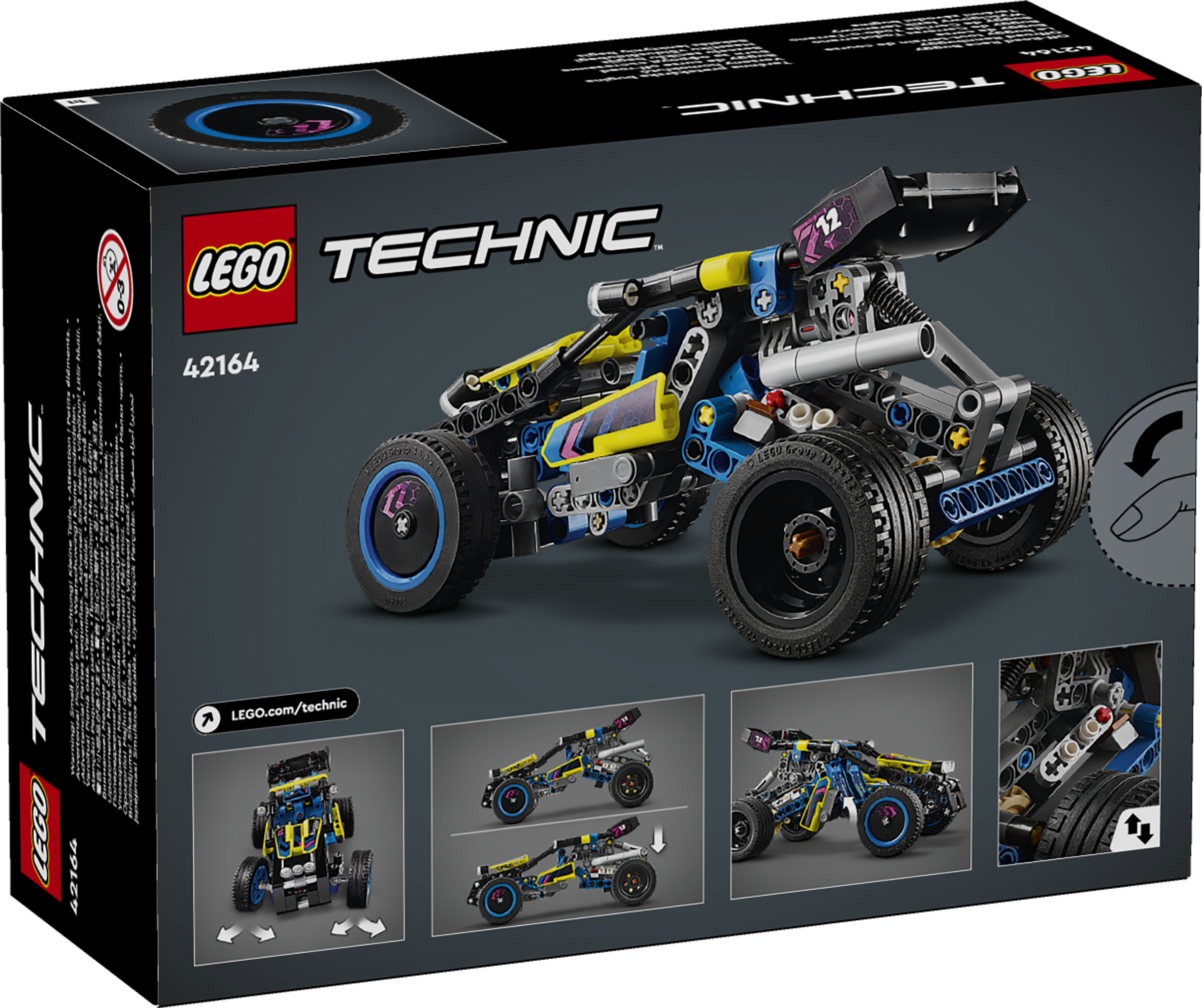 Конструктор LEGO Technic Багги для гонок по бездорожью - фото 9