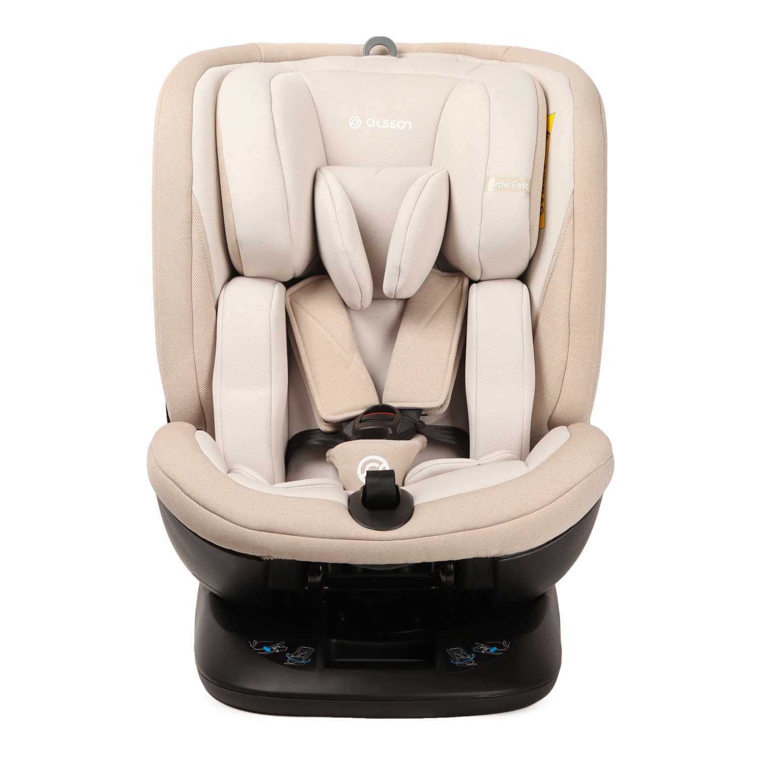 Автокресло Olsson Grow Fast Beige Isofix 0+/1/2/3 (0-36 кг) - фото 7