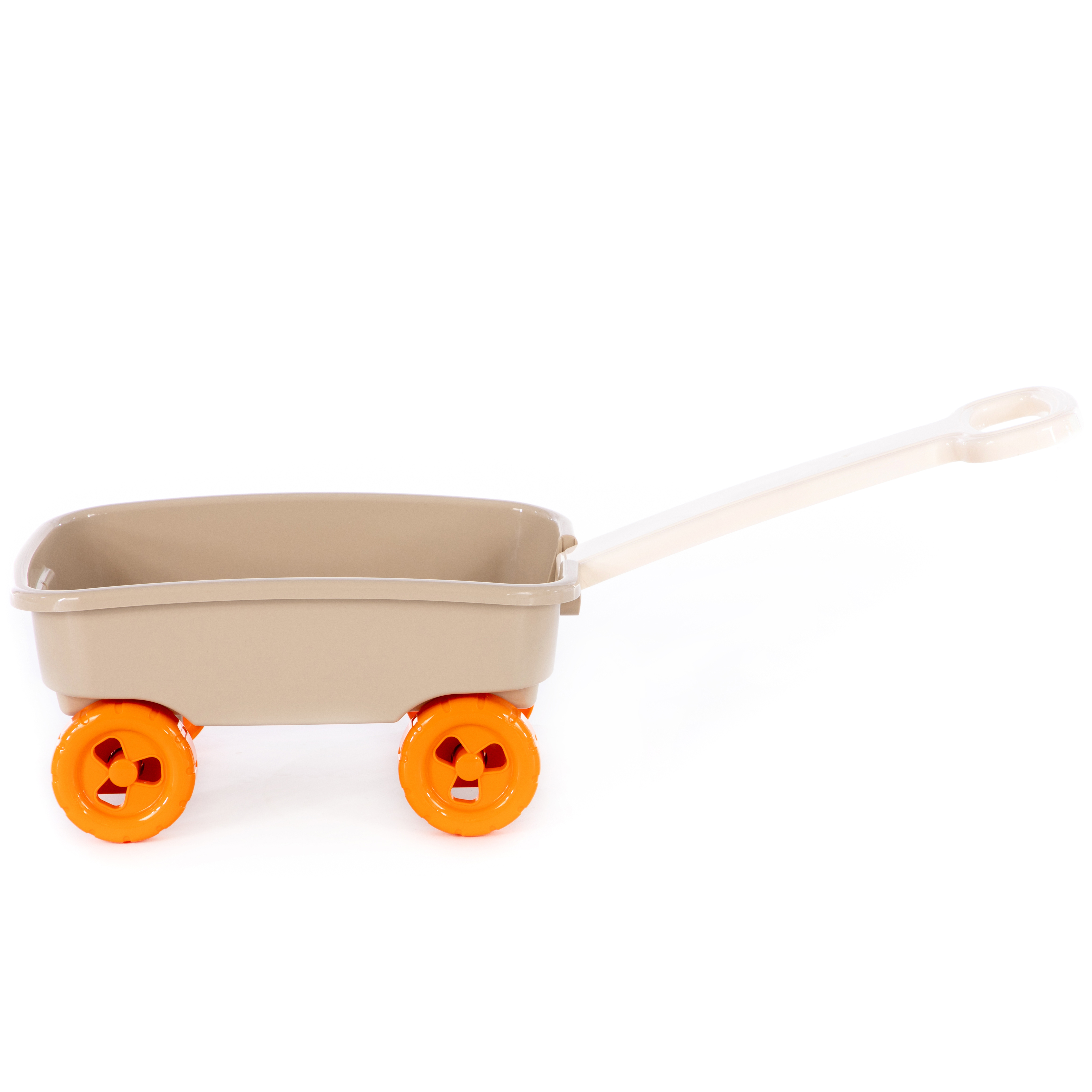 Тележка Полесье с ручкой 1 предм. - фото 2