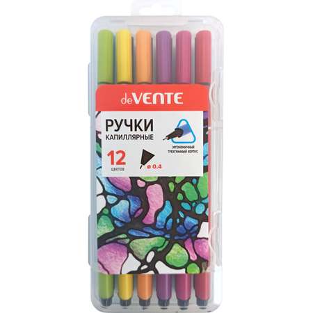 Ручка капиллярная deVENTE 12 шт.