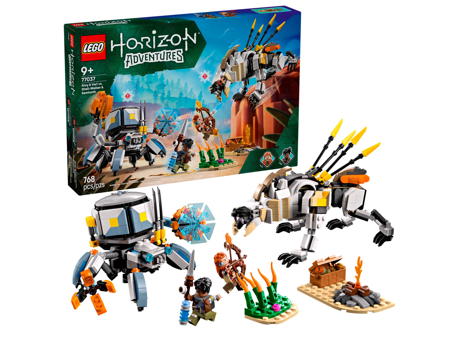 Конструктор LEGO Horizon Adventures Элой и Варл 768 дет. - фото 1