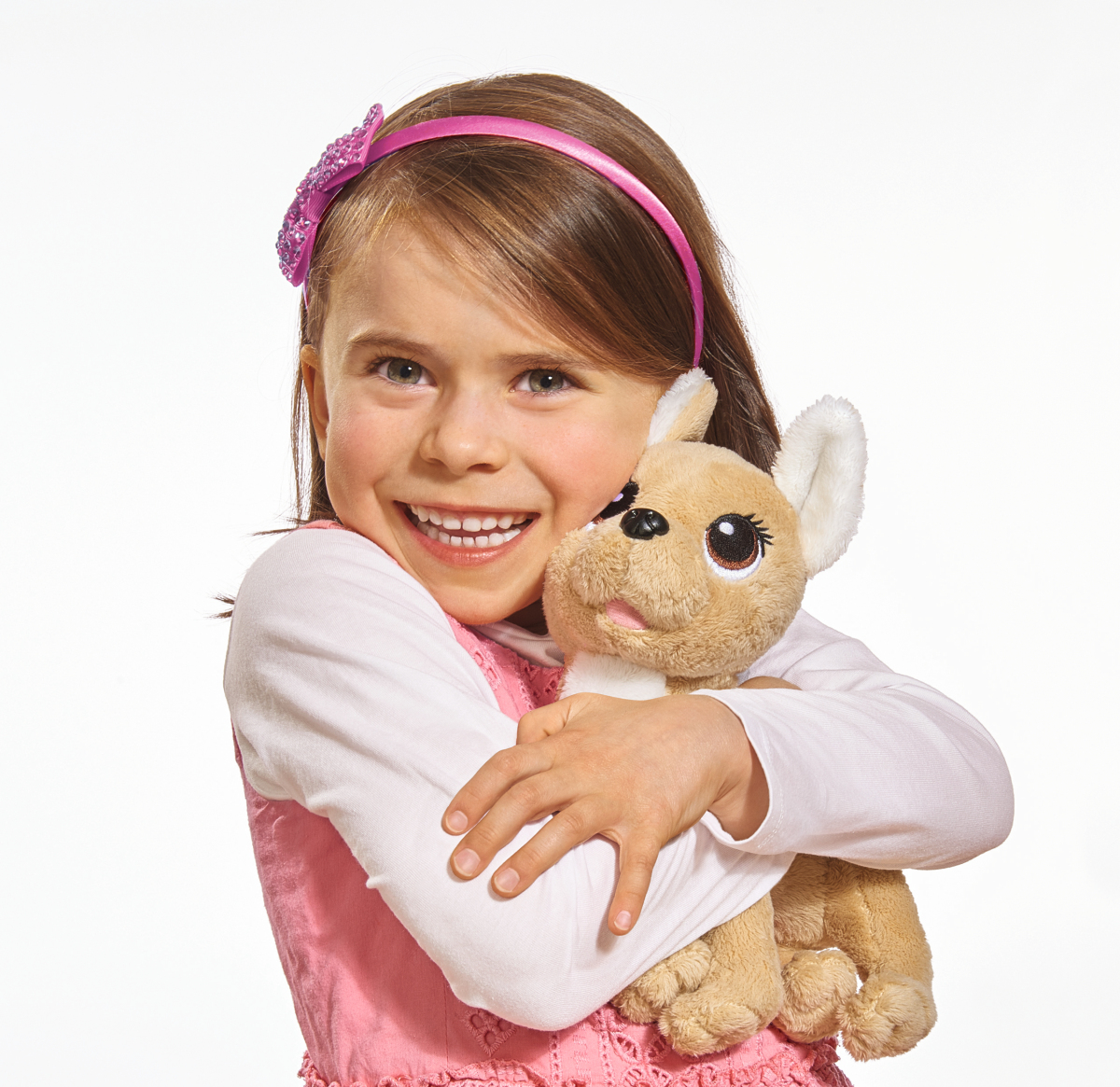 Игрушка Simba Chi-Chi love плюшевая собачка в сумочке гламур с розовой сумочкой и бантом 20 см 5893125 - фото 6