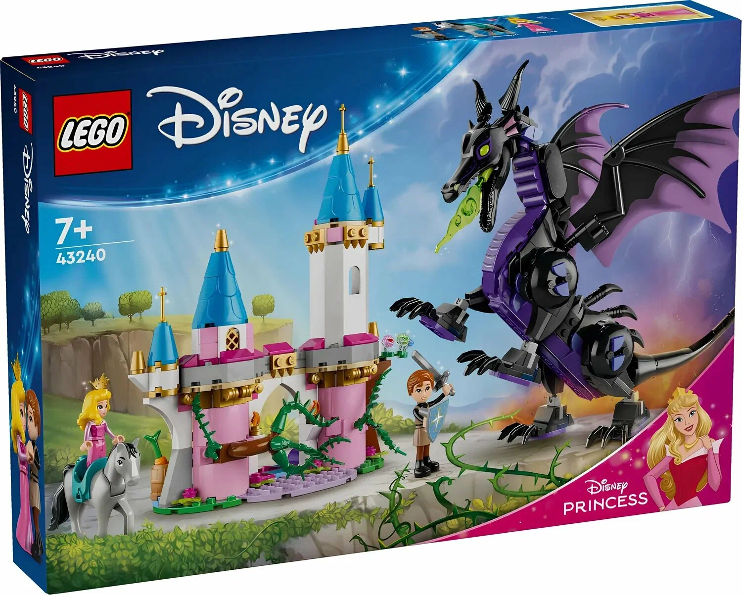 Конструктор LEGO Disney Princess Драконья форма Малефисенты 583 дет. - фото 1