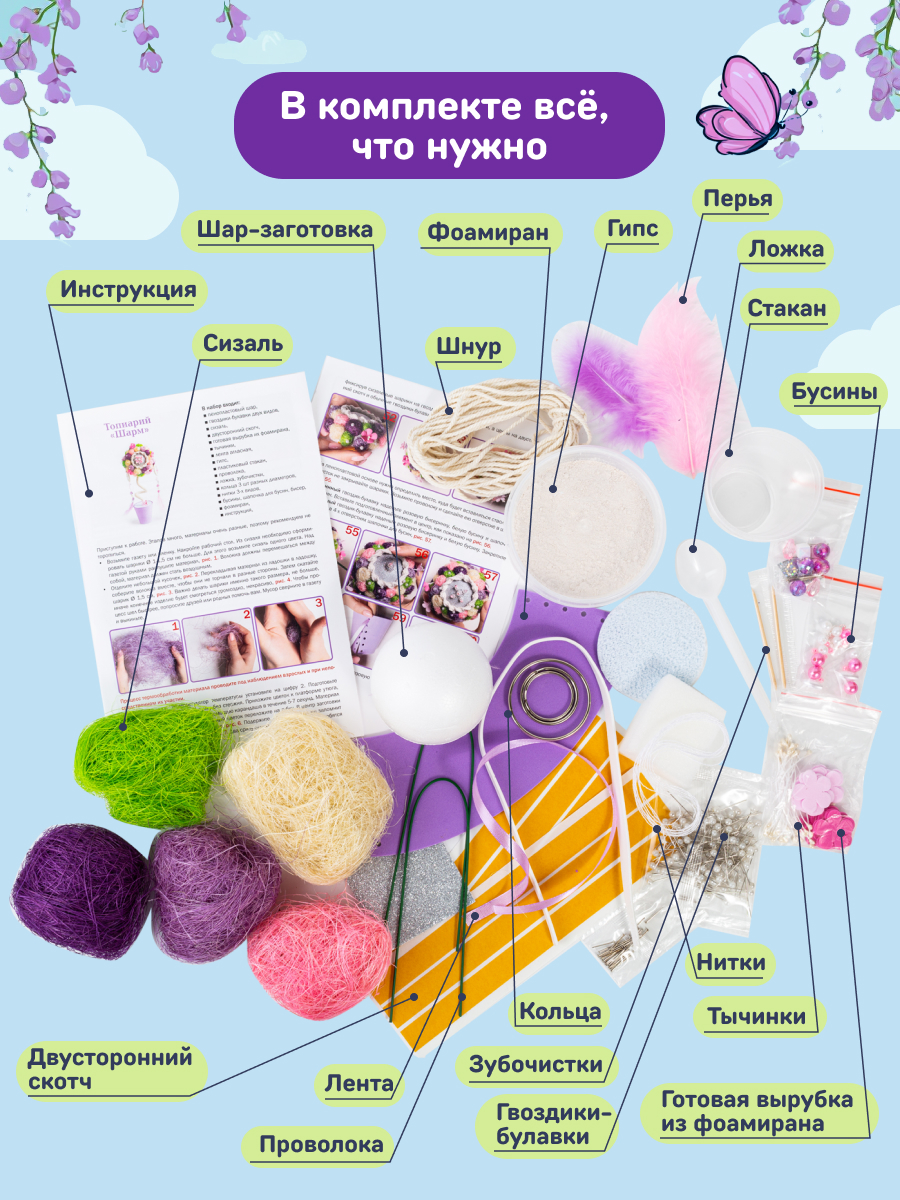 Набор для творчества Волшебная мастерская сборка Шарм - фото 6