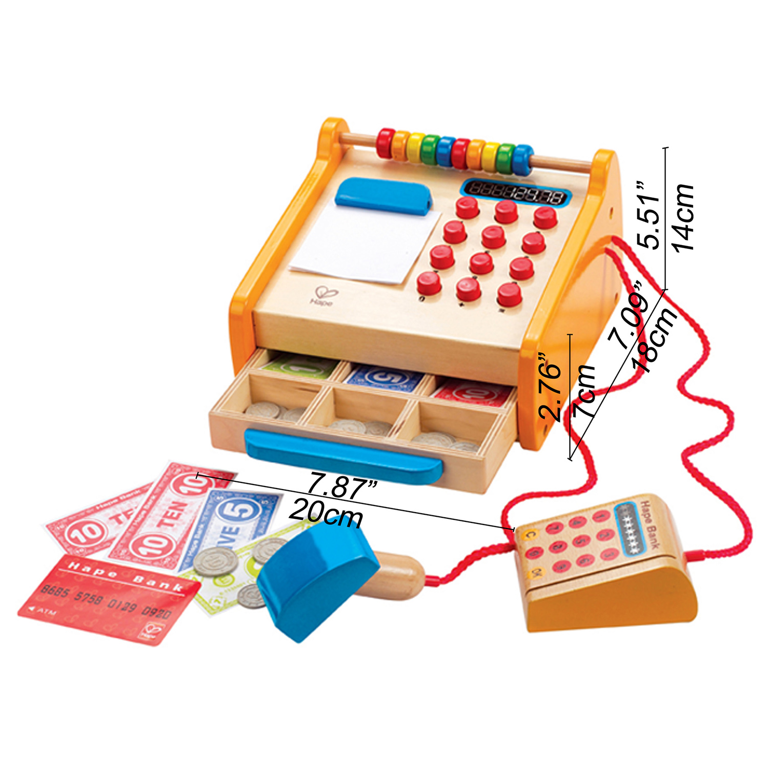 Игровой набор Hape касса - фото 7