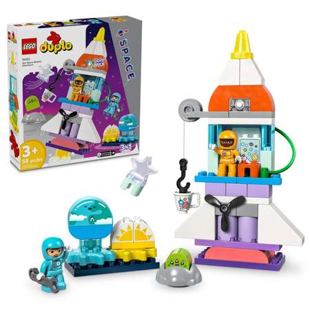 Конструктор LEGO DUPLO Приключение на космо шаттле блочный