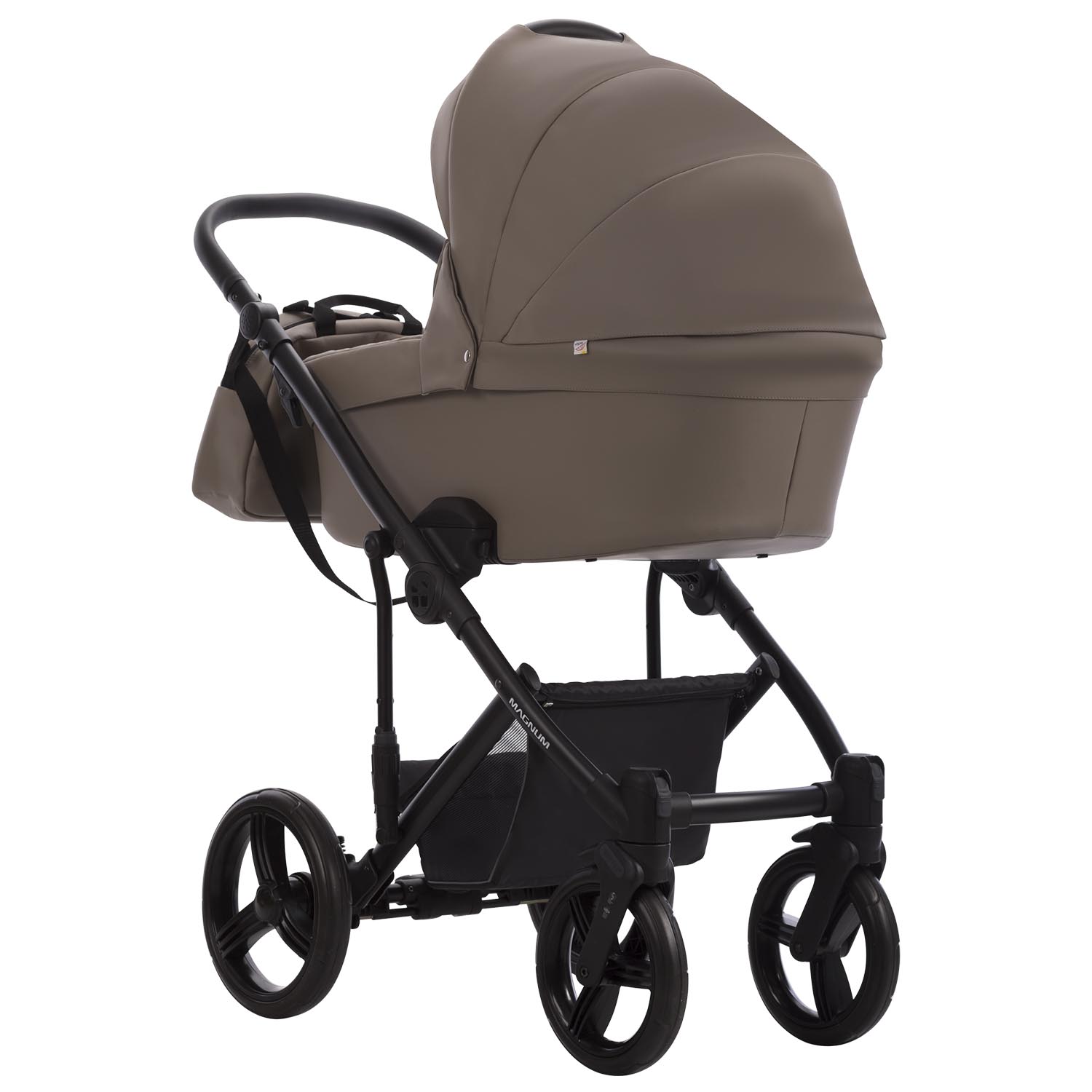 Коляска 2в1 Bebetto Magnum Light Pro коричневый - фото 4