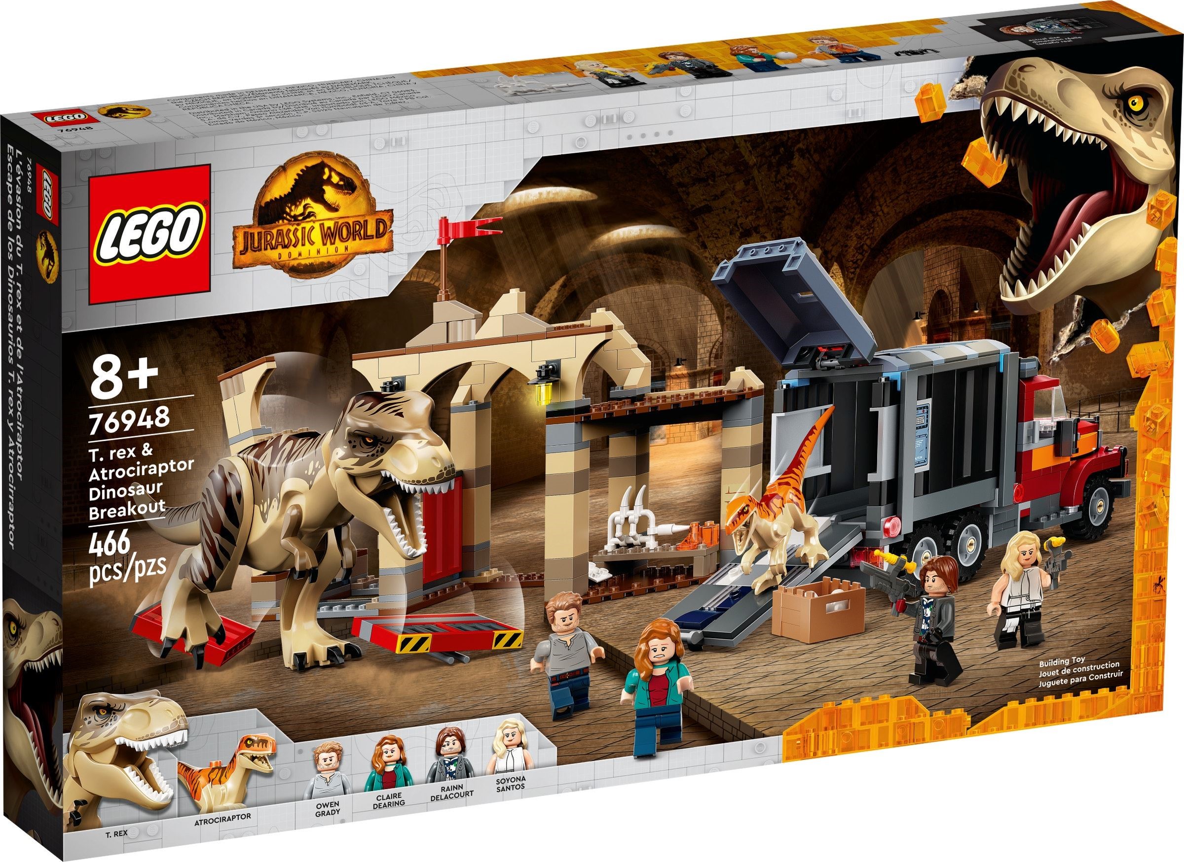 Конструктор LEGO Jurassic World 76948 466 дет. - фото 1