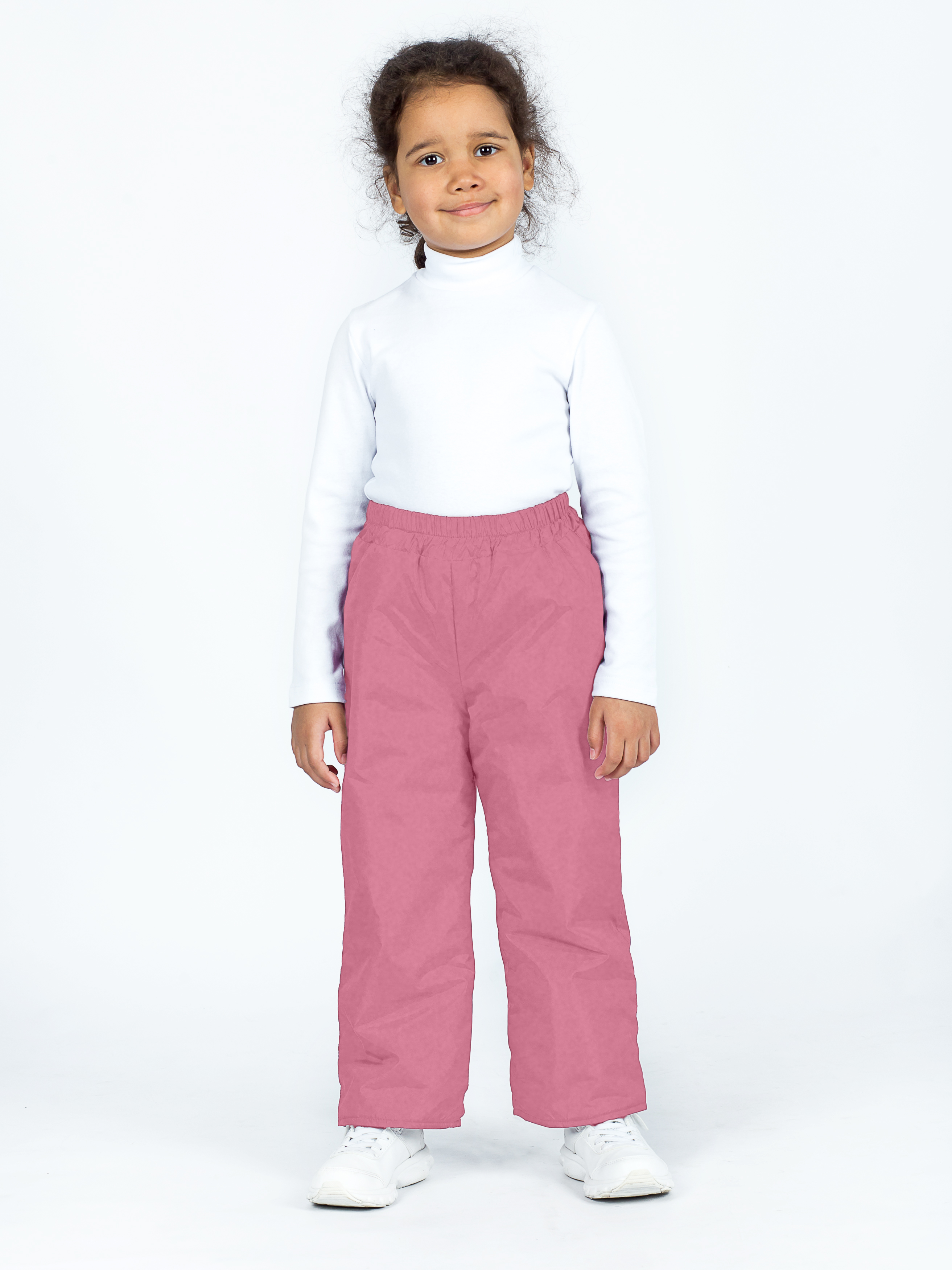 Брюки KiMMi Baby кб-150810-002/2 т.розовый - фото 1