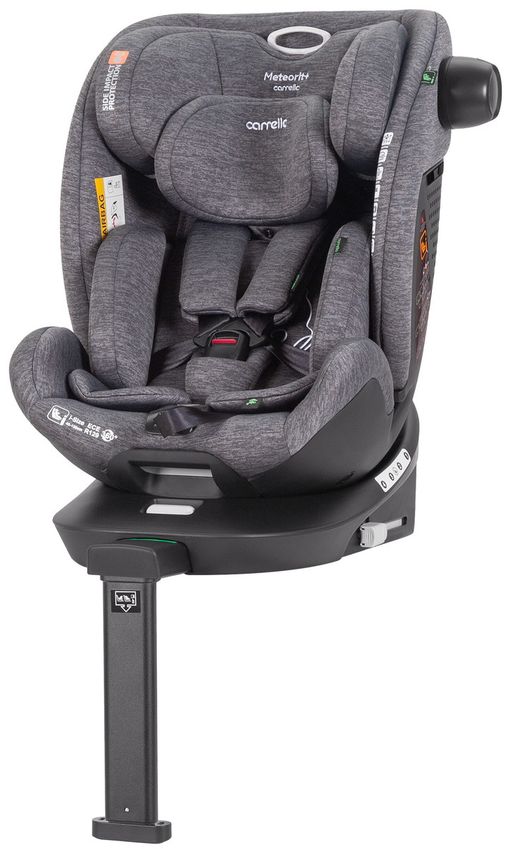Автокресло Carrello Meteorit Plus MJ-15 CRL-17515 Isofix 0+/1/2/3 (0-36 кг) серый - фото 1