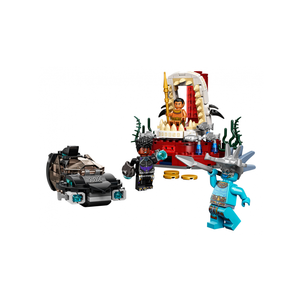 Конструктор LEGO Marvel Super Heroes Тронный зал Нэмора 76213 675 дет. - фото 3