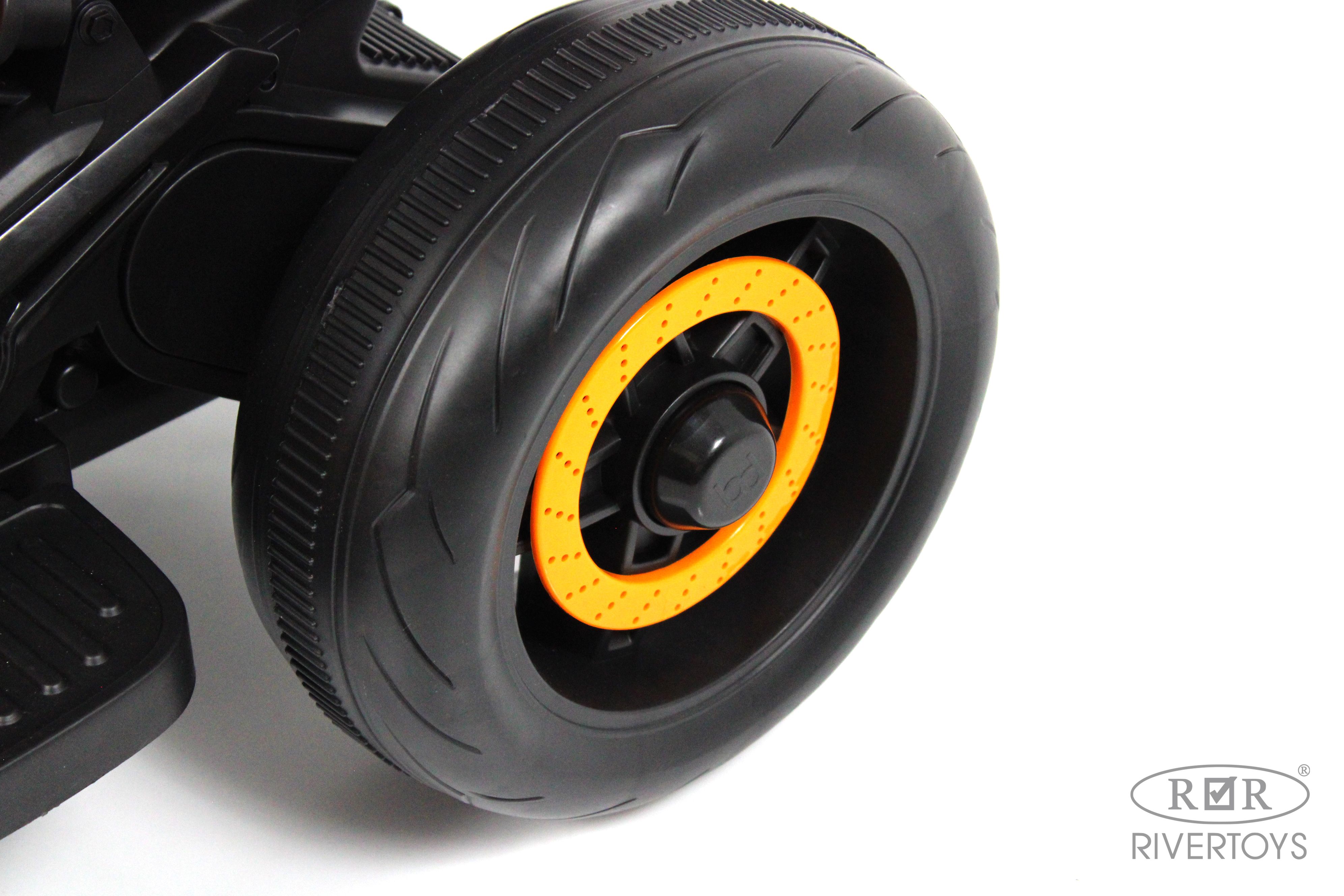 Электромобиль RIVERTOYS K002PX-YELLOW - фото 9