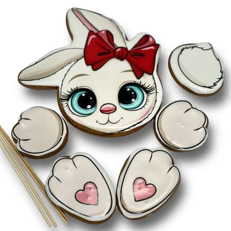 Пряники имбирные Art Sweets Зайка 6 шт