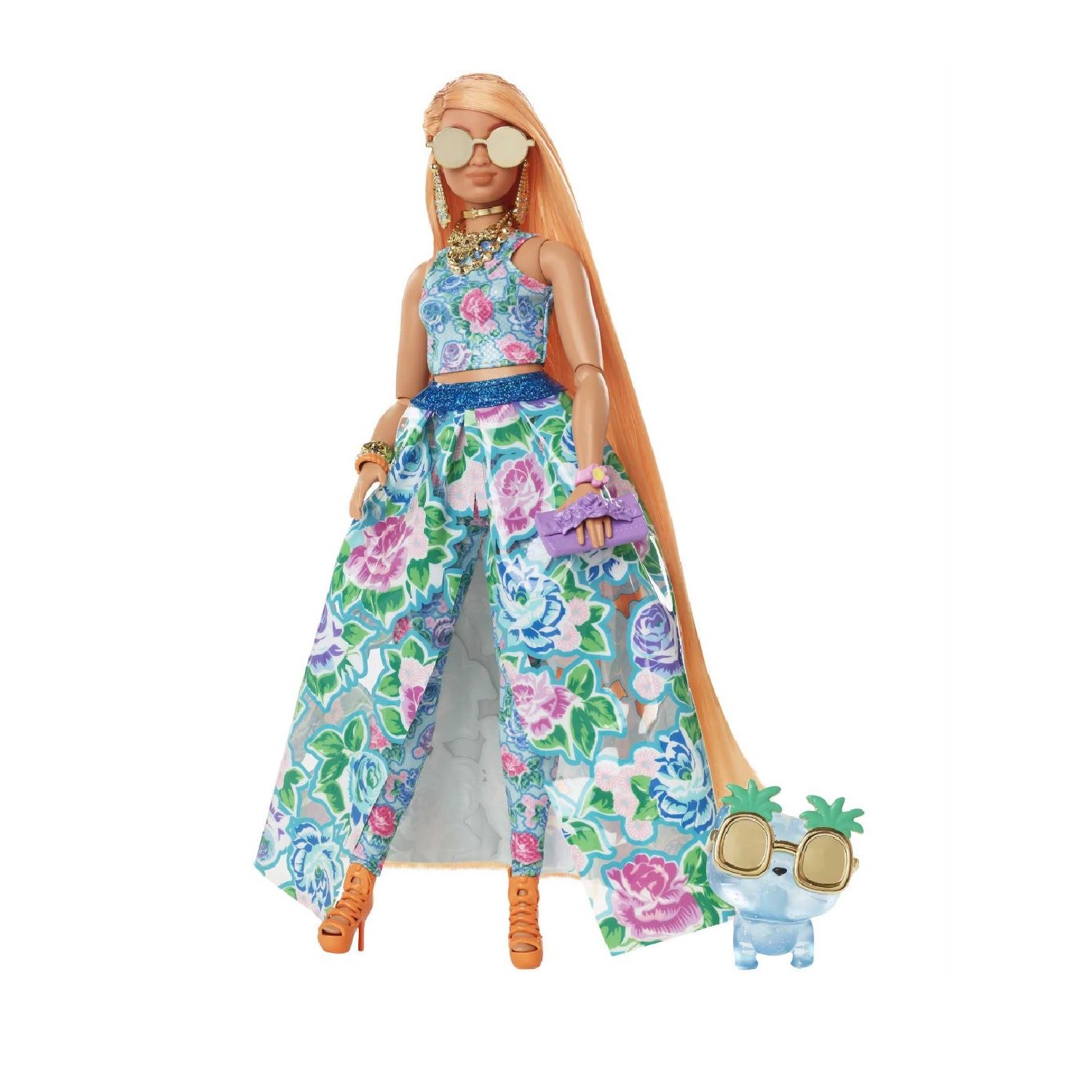 Кукла модельная Barbie Экстра HHN14 - фото 1