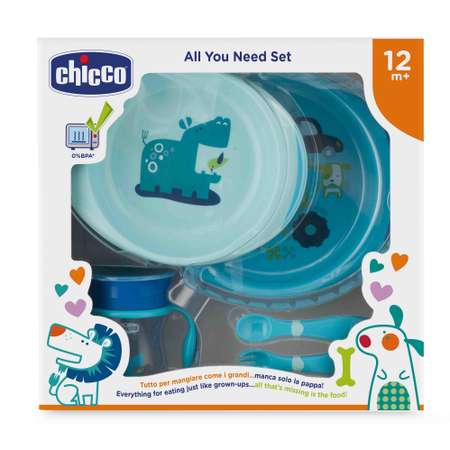Набор посуды Chicco 5 шт.