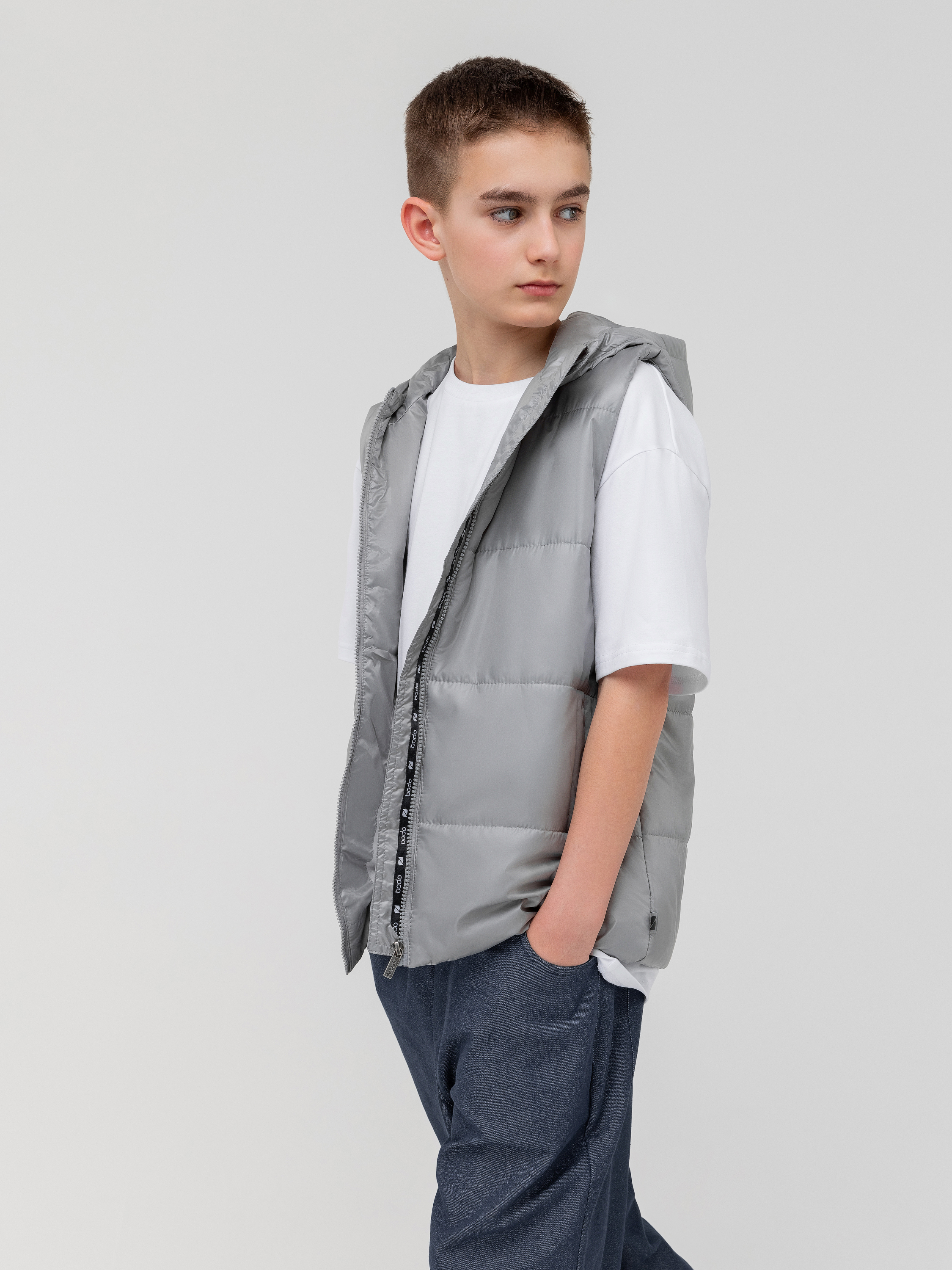Жилет Bodo 41-6МU_серый - фото 11