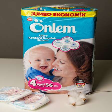 Подгузники Onlem Ultra Comfort 4 56 шт.