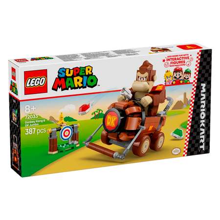 Конструктор LEGO Super Mario Марио Карт - Донки Конг блочный