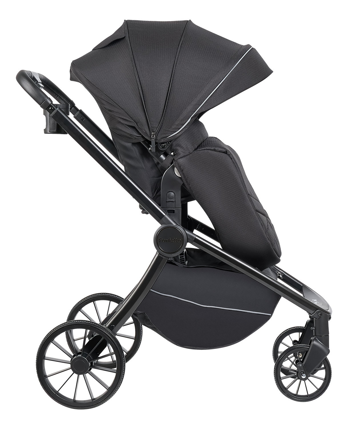 Коляска 3в1 Farfello Baby shell черный - фото 21