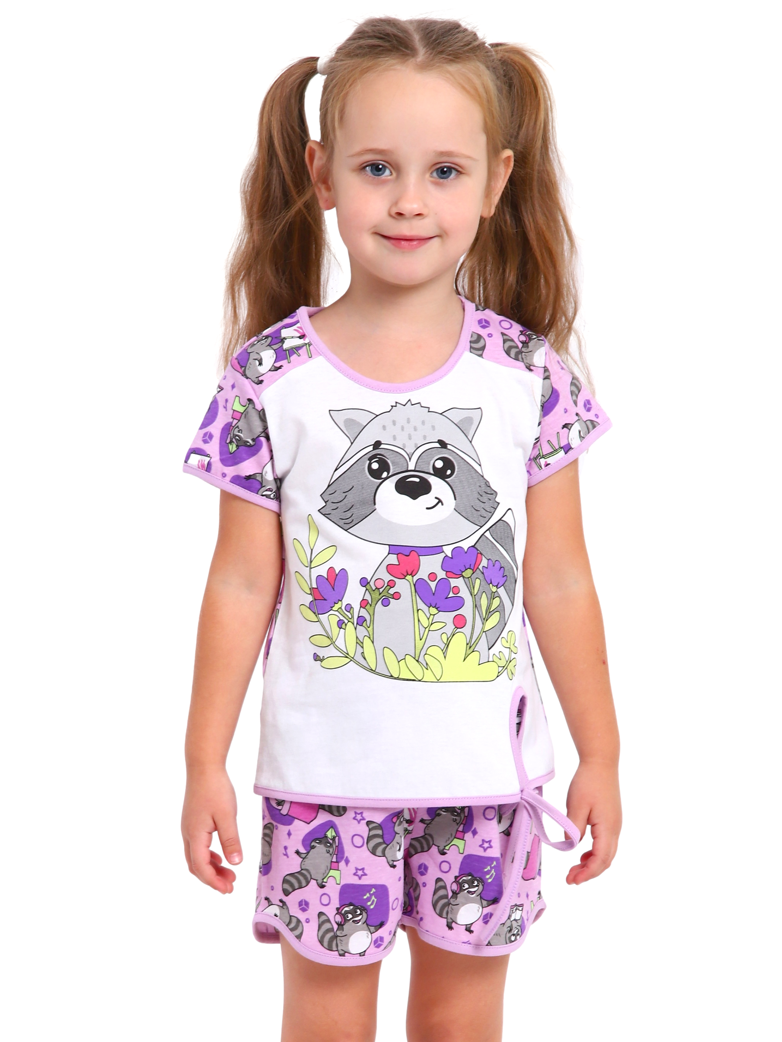 Пижама ДО-Детская Одежда 0022Р/сиреневый - фото 1