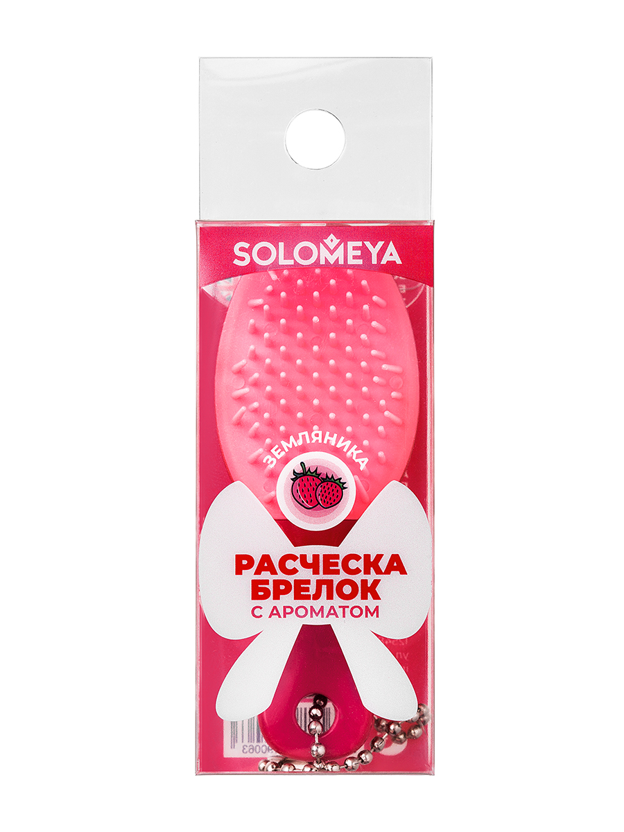 Массажная расческа SOLOMEYA розовый 1 предм. - фото 1