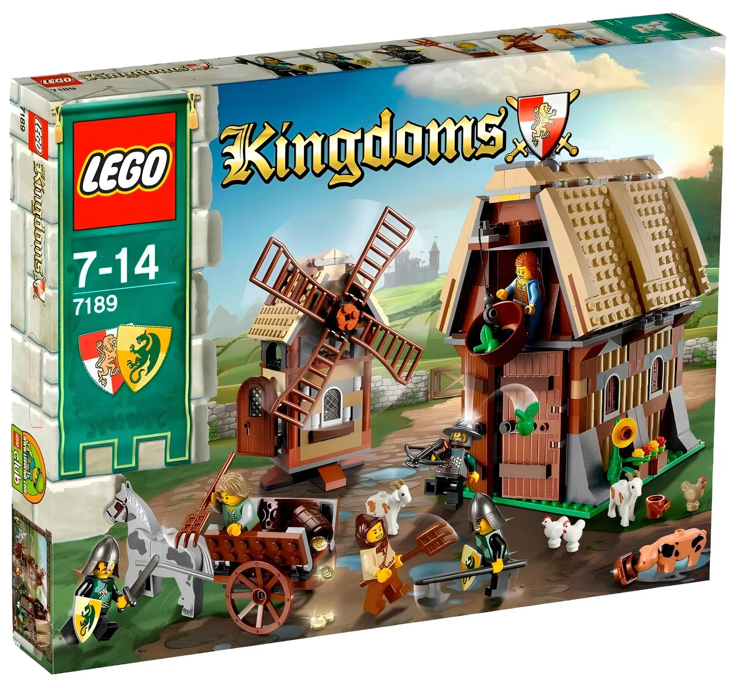 Конструктор LEGO Castle 7189 638 дет. - фото 1