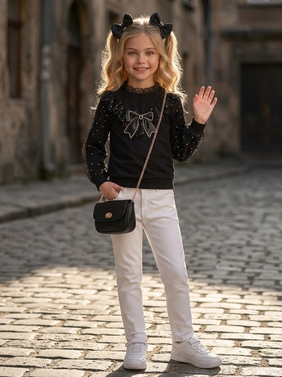 Блузка KATARINAKIDS БлузЧерн - фото 12
