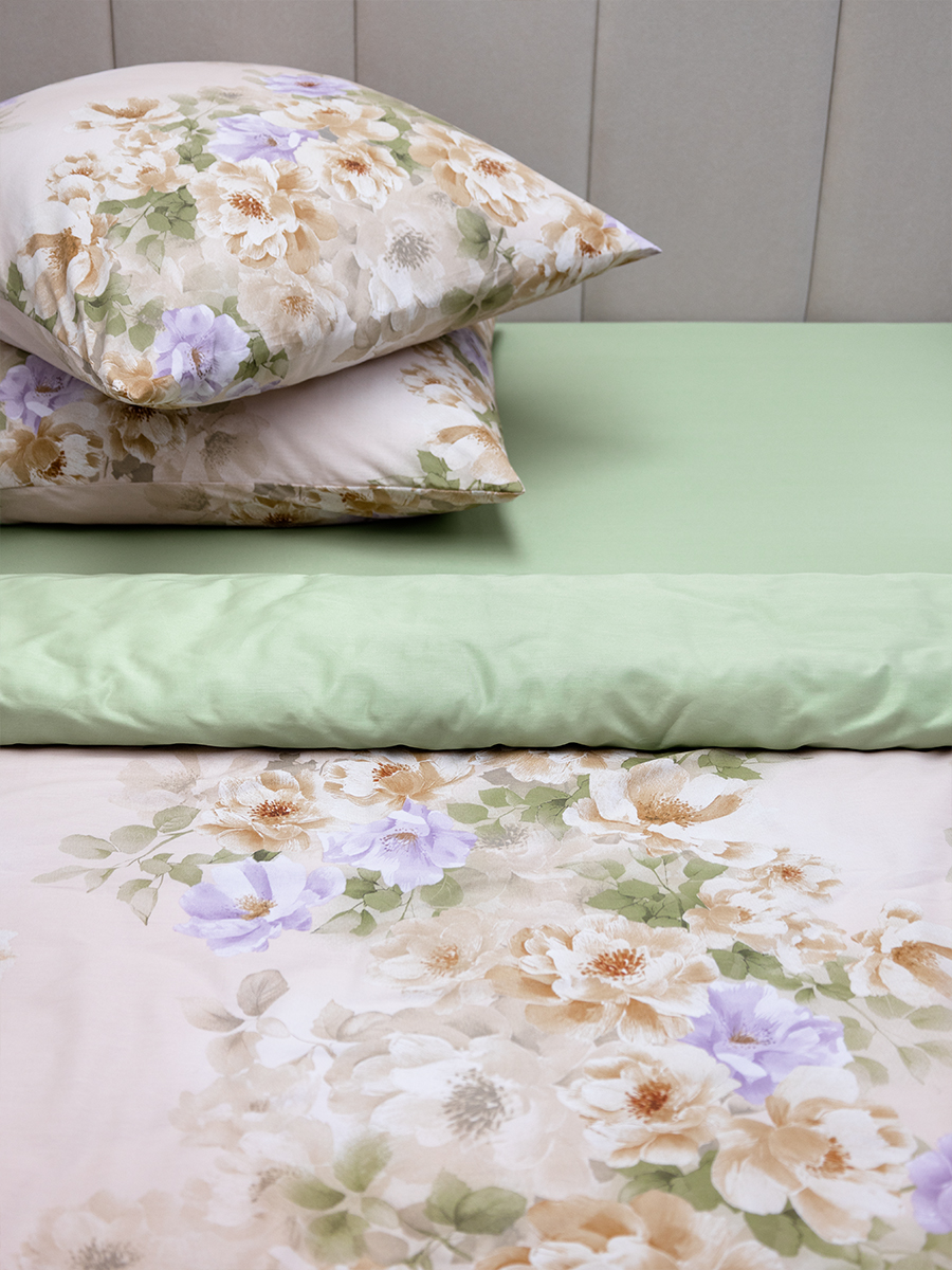 Комплект постельного белья для SNOFF Ассанта сатин семейный 5 предм. - фото 2