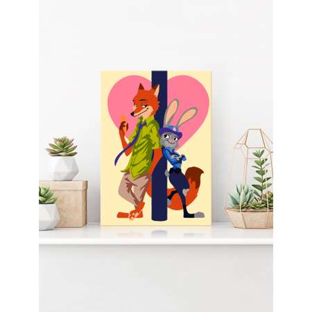 Картина по номерам Hobby Paint Ник и Джуди в ассортименте