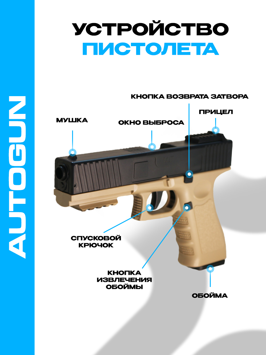 Пистолет AUTOGUN - фото 1