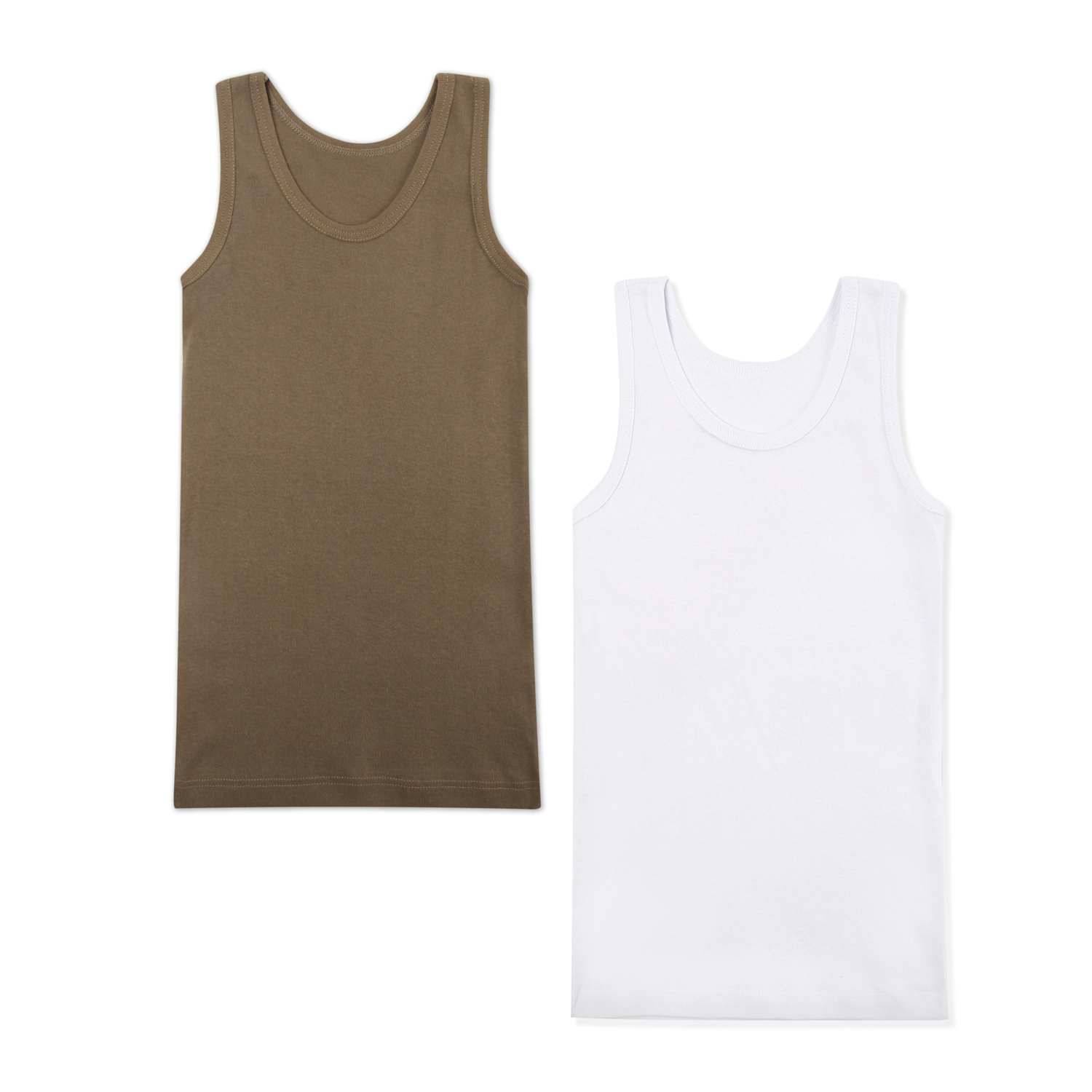 Майка 2 шт АЙАС 40-2019_хаки - фото 1