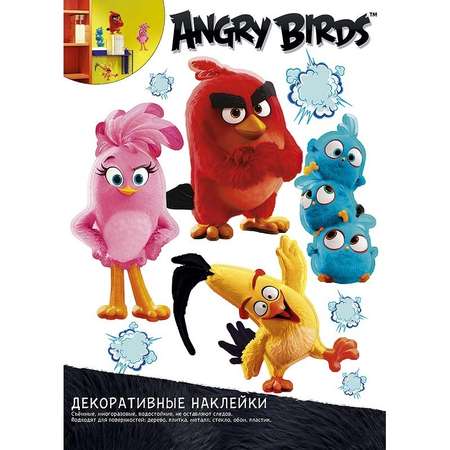 Наклейки Арт и Дизайн Angry Birds